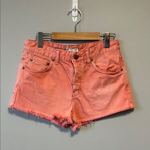 Free People Cut Off Frayed Hem Shorts